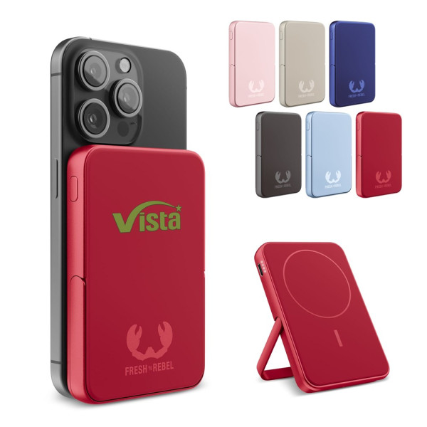 2PBM5000| Fresh 'n Rebel Geschikt voor MagSafe Powerbank Wireless 5000mAh