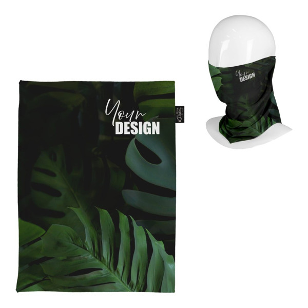 Multifunctionele sjaal R-PET sublimatie