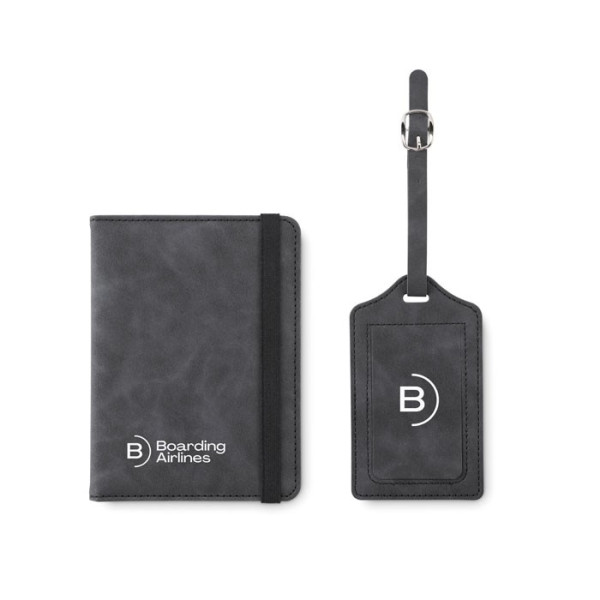 JETTAG - Paspoort en bagagelabel set