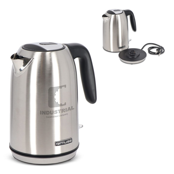 MS-015|Muse Waterkoker Roestvrij Staal