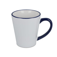 Wit / Donker Blauw