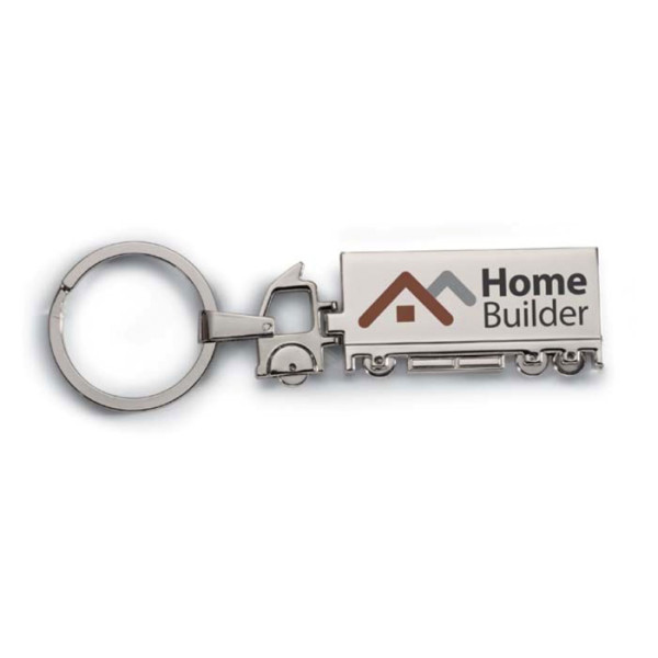 TRUCKY - Metalen sleutelhanger