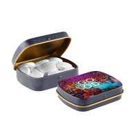 Mat Donkerblauw/Goud